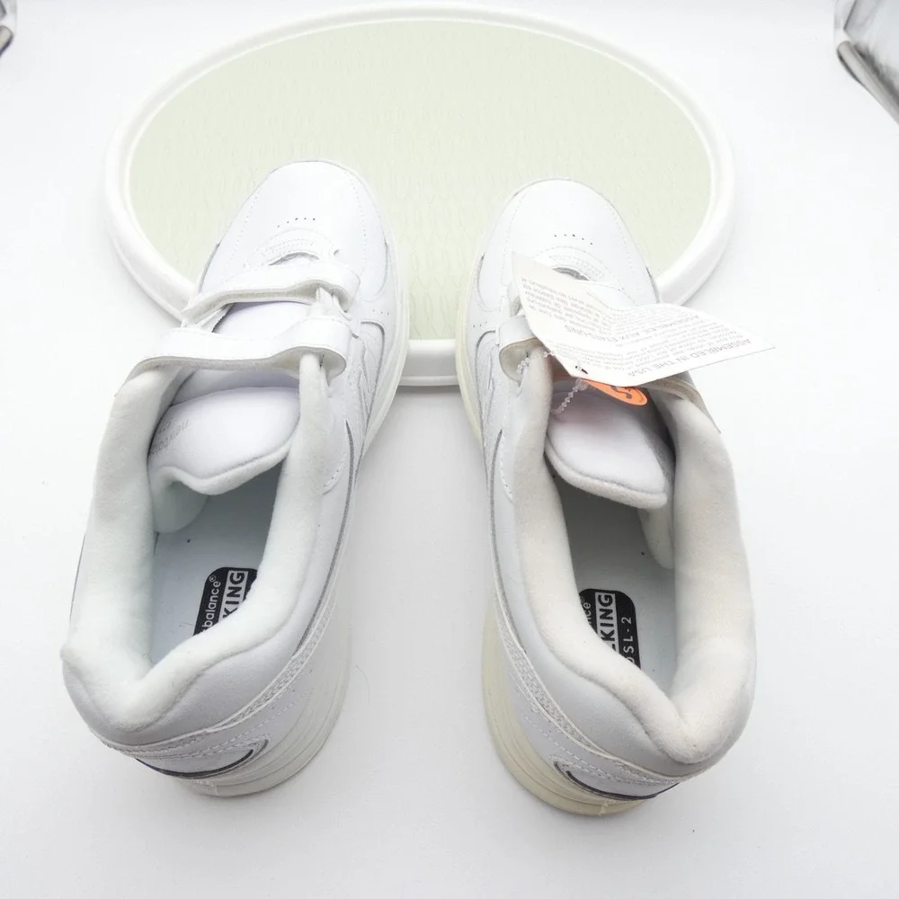 New Balance 577V1 MW577VM Mens US 10.5 Walking Shoes White Leather Sneakers